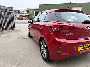 Used 2016 Hyundai I20 Turbo Edition Red - Interior and Exterior details 20