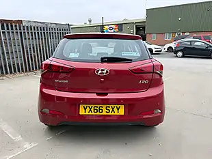 Used 2016 Hyundai I20 Turbo Edition Red - Interior and Exterior details 6