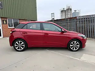 Used 2016 Hyundai I20 Turbo Edition Red - Interior and Exterior details 7
