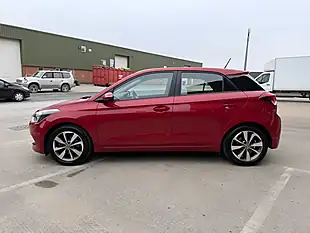 Used 2016 Hyundai I20 Turbo Edition Red - Interior and Exterior details 8
