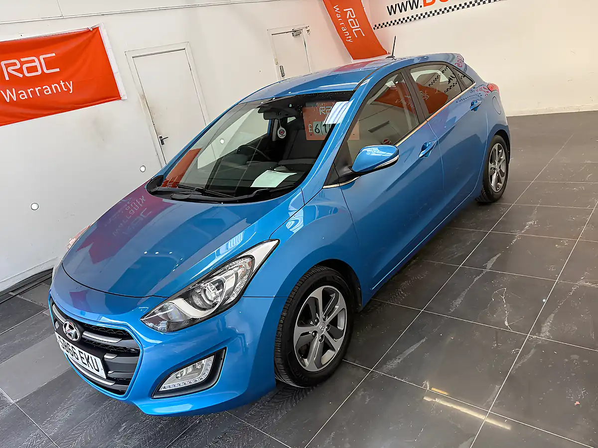 Used 2016 Hyundai i30 Se Nav Blue Drive Blue - Interior and Exterior details 17