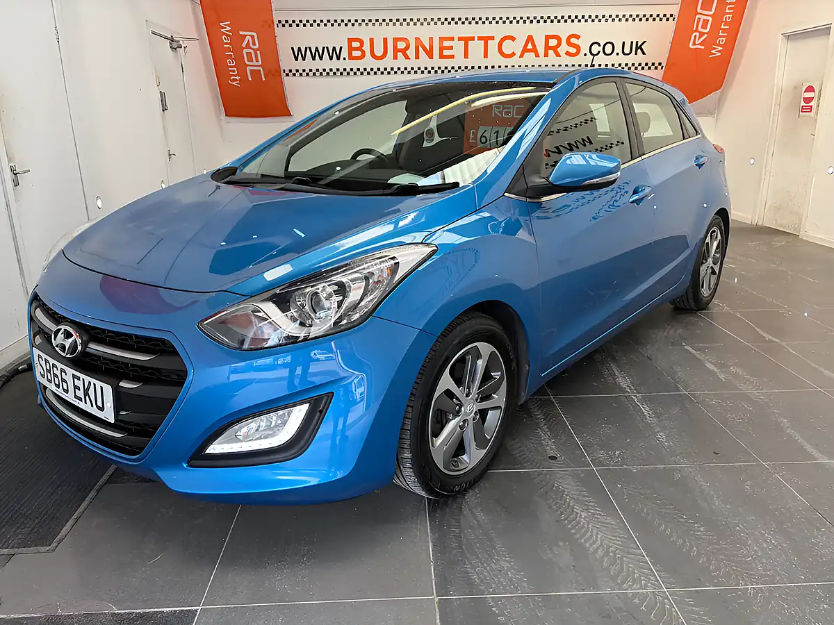 Used 2016 Hyundai i30 Se Nav Blue Drive Blue - Interior and Exterior details 2