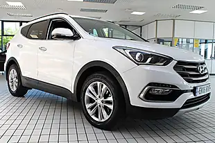 Used 2016 Hyundai Santa Fe Blue Drive Premium White - Interior and Exterior details 10