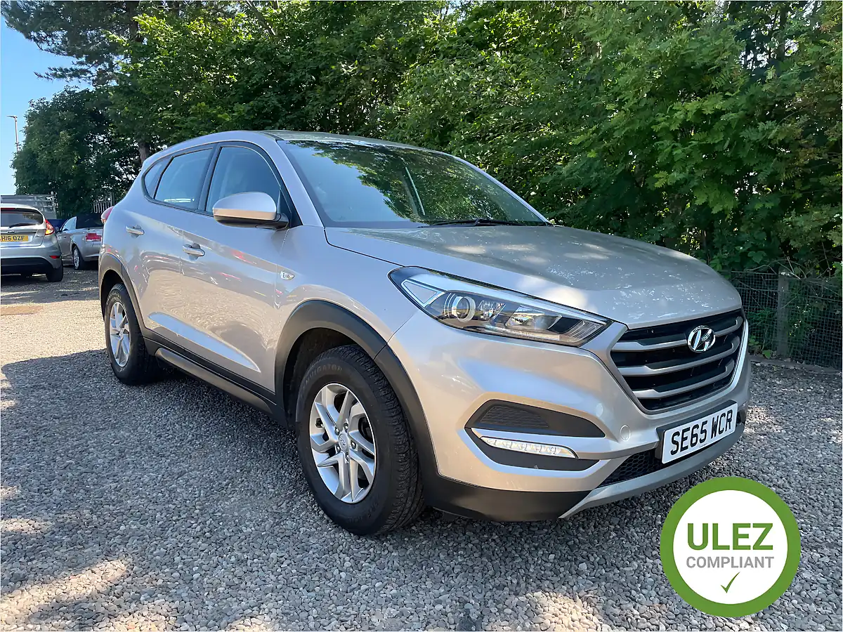 Used 2016 Hyundai Tucson Blue Drive S Beige - Front View