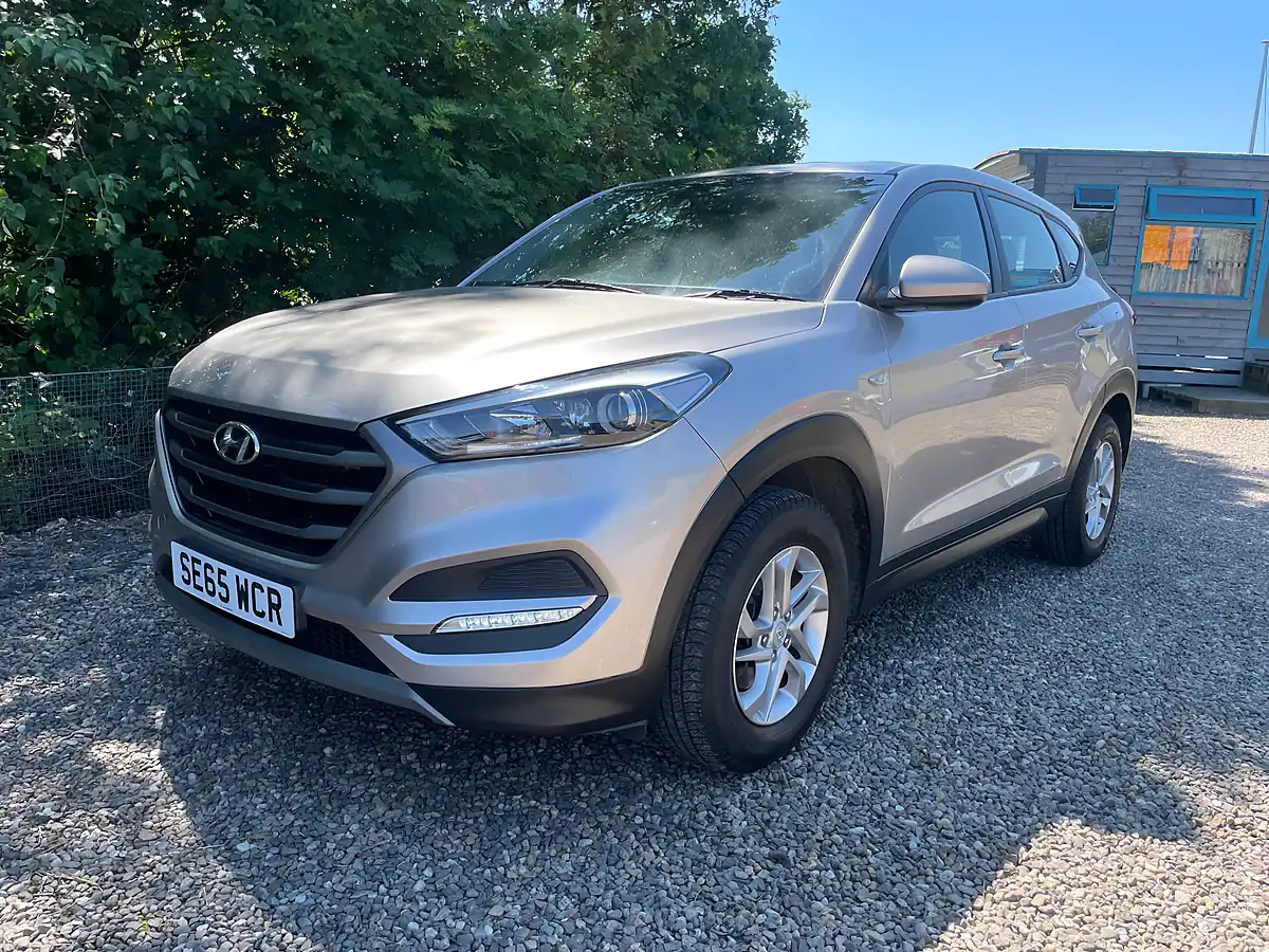 Used 2016 Hyundai Tucson Blue Drive S Beige - Interior and Exterior details 2