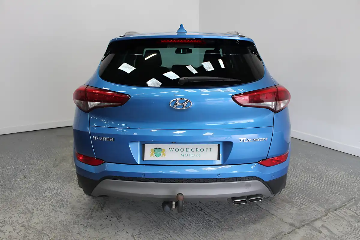 Used 2016 Hyundai Tucson Premium Blue - Interior and Exterior details 10