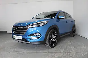 Used 2016 Hyundai Tucson Premium Blue - Interior and Exterior details 2