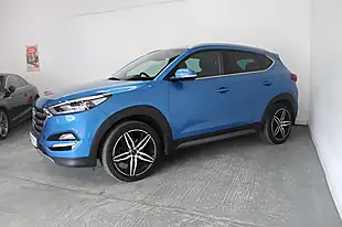 Used 2016 Hyundai Tucson Premium Blue - Interior and Exterior details 4