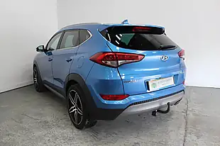 Used 2016 Hyundai Tucson Premium Blue - Interior and Exterior details 5