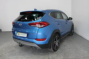 Used 2016 Hyundai Tucson Premium Blue - Interior and Exterior details 6