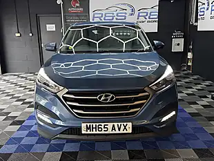 Used 2016 Hyundai Tucson S Blue - Interior and Exterior details 3