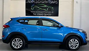 Used 2016 Hyundai Tucson Se Blue - Interior and Exterior details 2