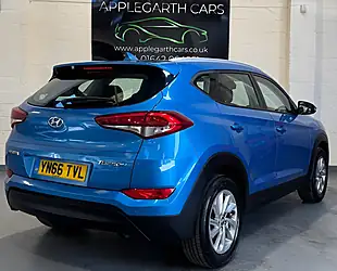 Used 2016 Hyundai Tucson Se Blue - Interior and Exterior details 3