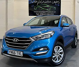 Used 2016 Hyundai Tucson Se Blue - Interior and Exterior details 5