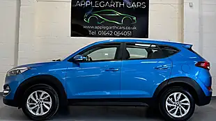 Used 2016 Hyundai Tucson Se Blue - Interior and Exterior details 6