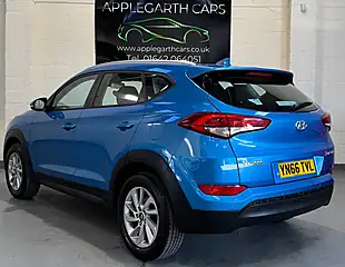 Used 2016 Hyundai Tucson Se Blue - Interior and Exterior details 7