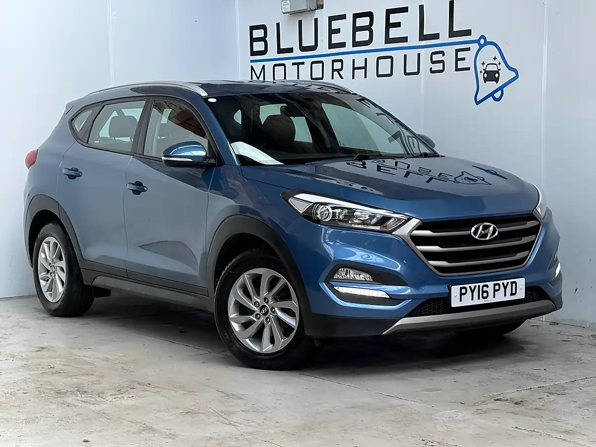 Used 2016 Hyundai Tucson Se Nav Ara Blue - Front View