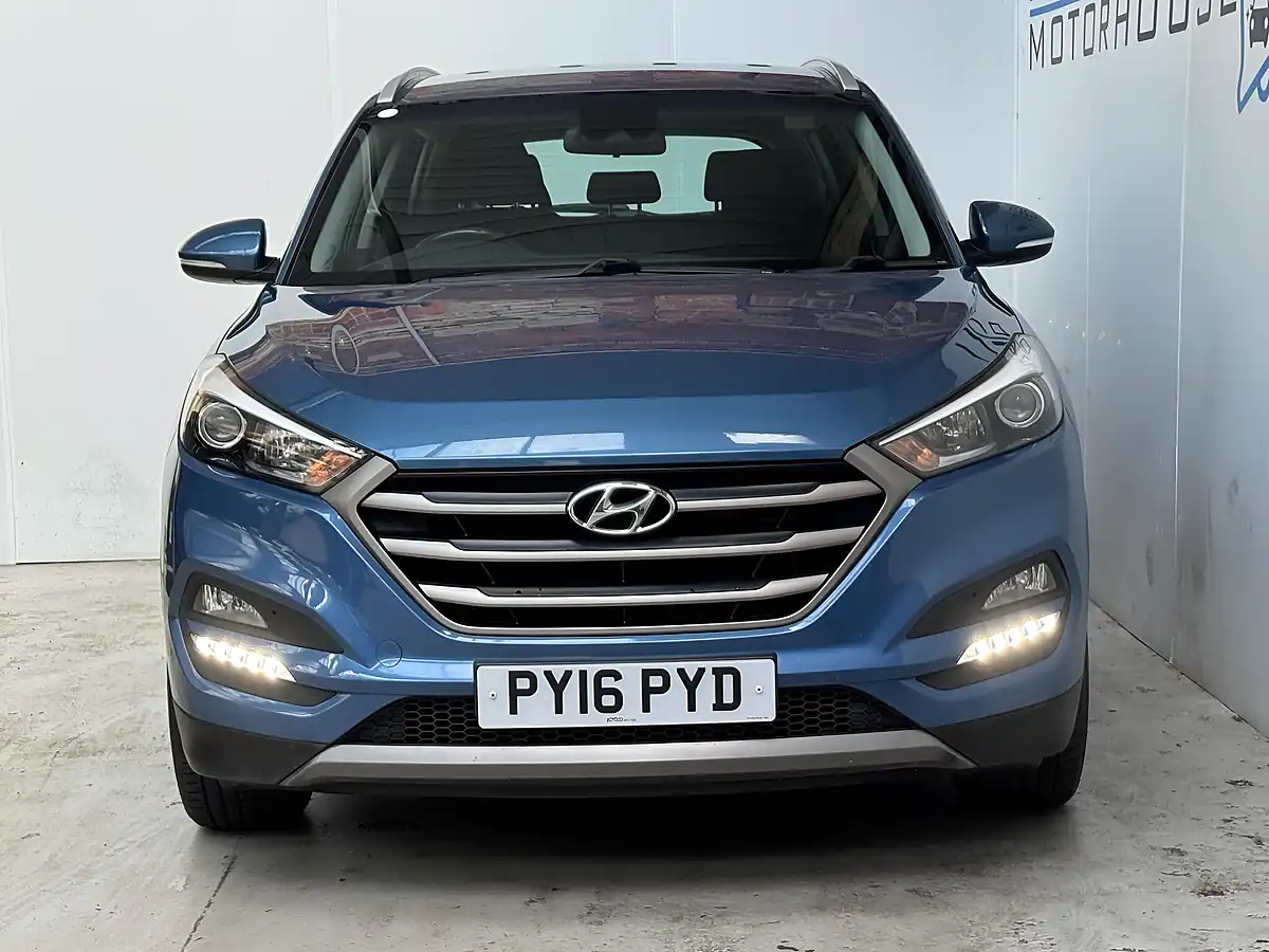 Used 2016 Hyundai Tucson Se Nav Ara Blue - Interior and Exterior details 2