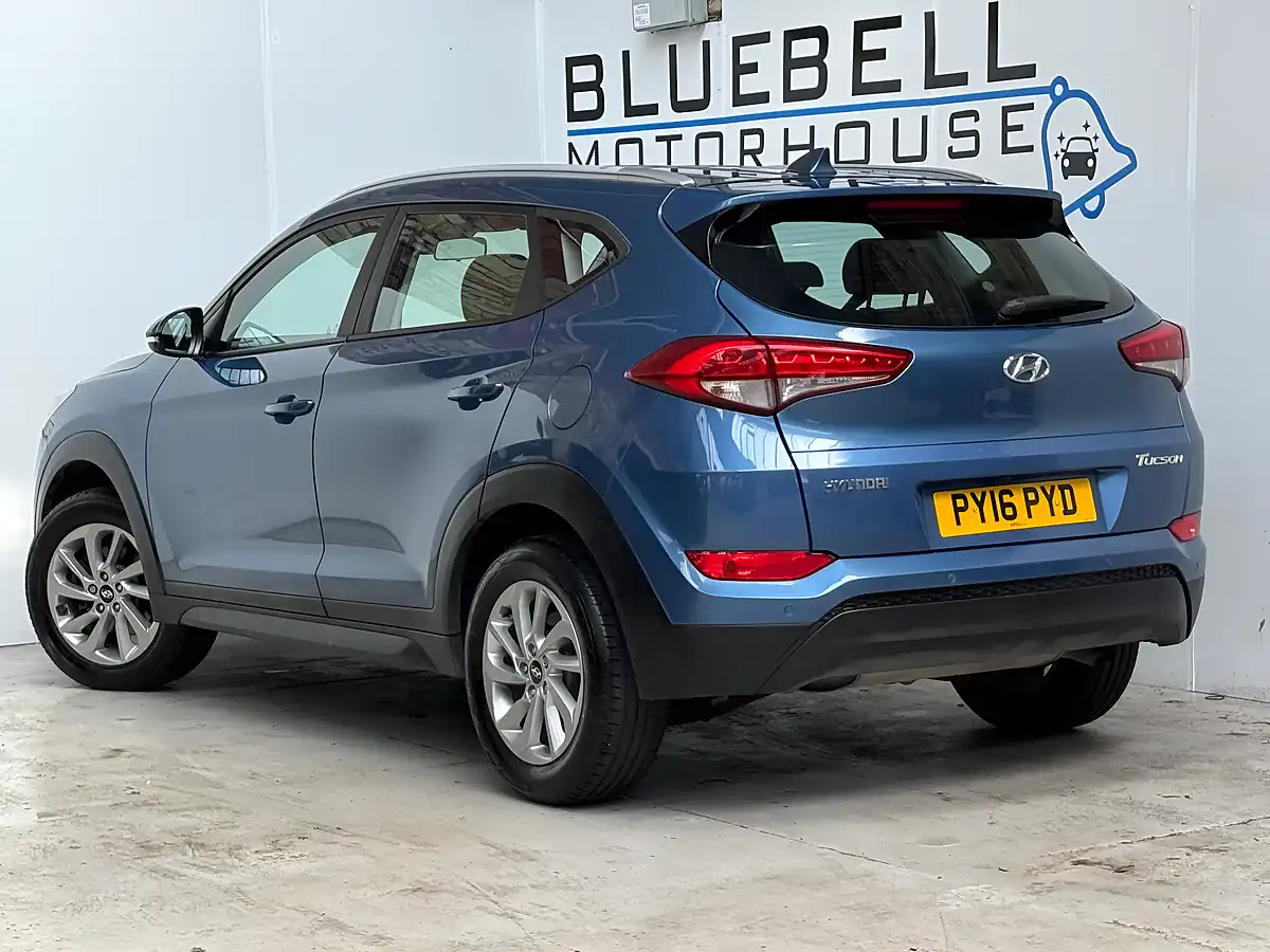 Used 2016 Hyundai Tucson Se Nav Ara Blue - Interior and Exterior details 4