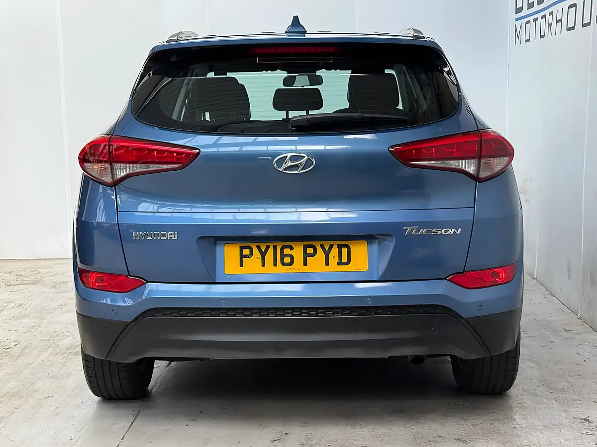 Used 2016 Hyundai Tucson Se Nav Ara Blue - Interior and Exterior details 5