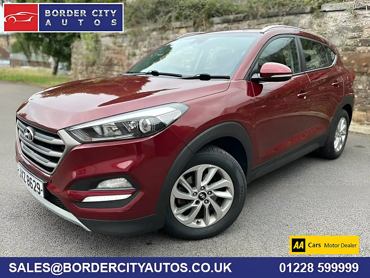 Used 2016 Hyundai Tucson Se Nav Red - Front View
