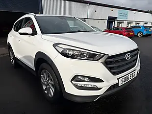 Used 2016 Hyundai Tucson Se White - Interior and Exterior details 3
