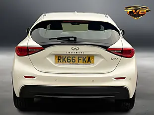 Used 2016 Infiniti Q30 Business Executive White - Interior and Exterior details 16