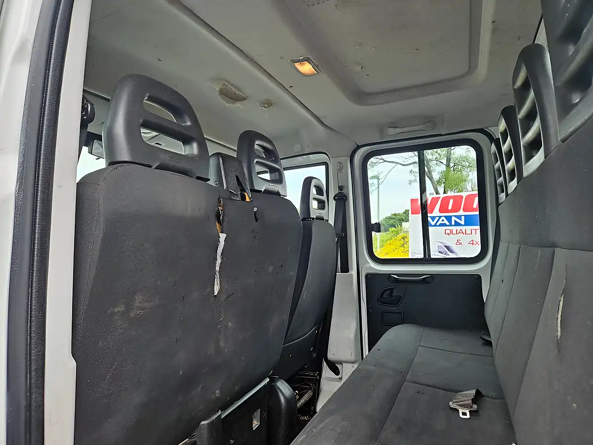 Used 2016 Iveco Daily 35C13 Lwb Crew Cab Tipper White - Interior and Exterior details 10