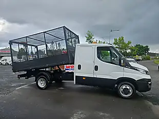 Used 2016 Iveco Daily Lwb Crew Cab Tipper White - Interior and Exterior details 2