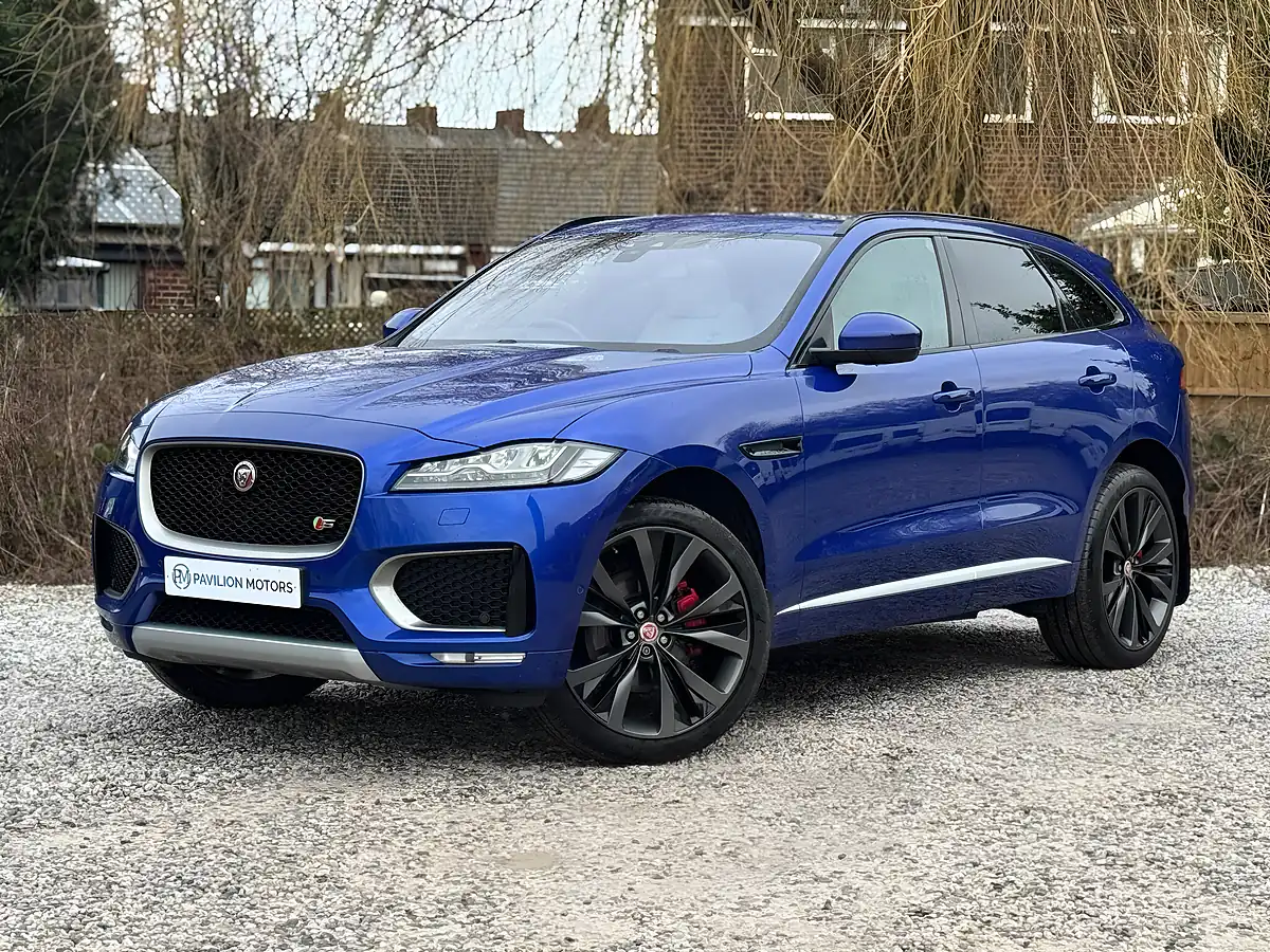Used 2016 Jaguar F-Pace First Edition Blue - Interior and Exterior details 2