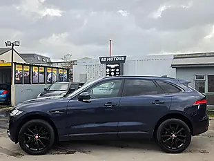 Used 2016 Jaguar F-Pace R-Sport Blue - Interior and Exterior details 4