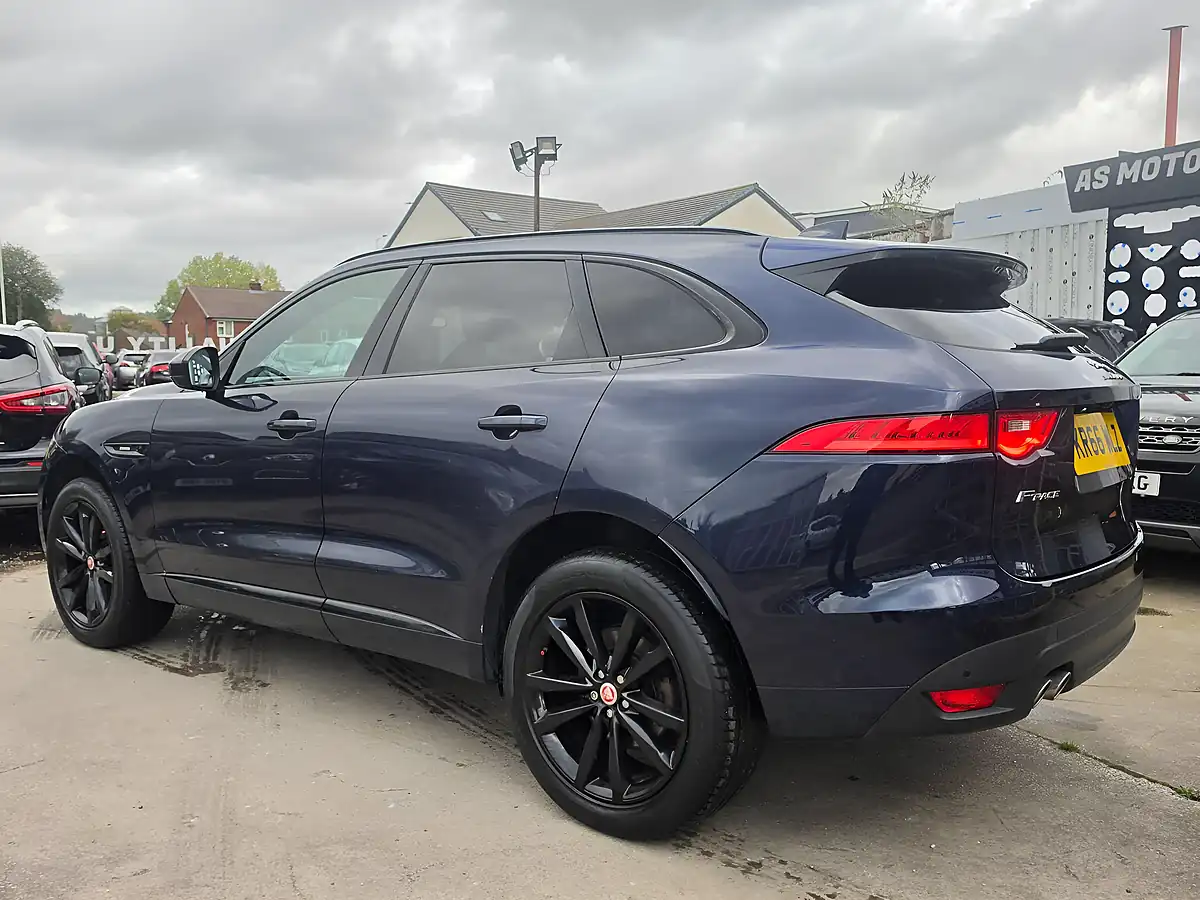 Used 2016 Jaguar F-Pace R-Sport Blue - Interior and Exterior details 5