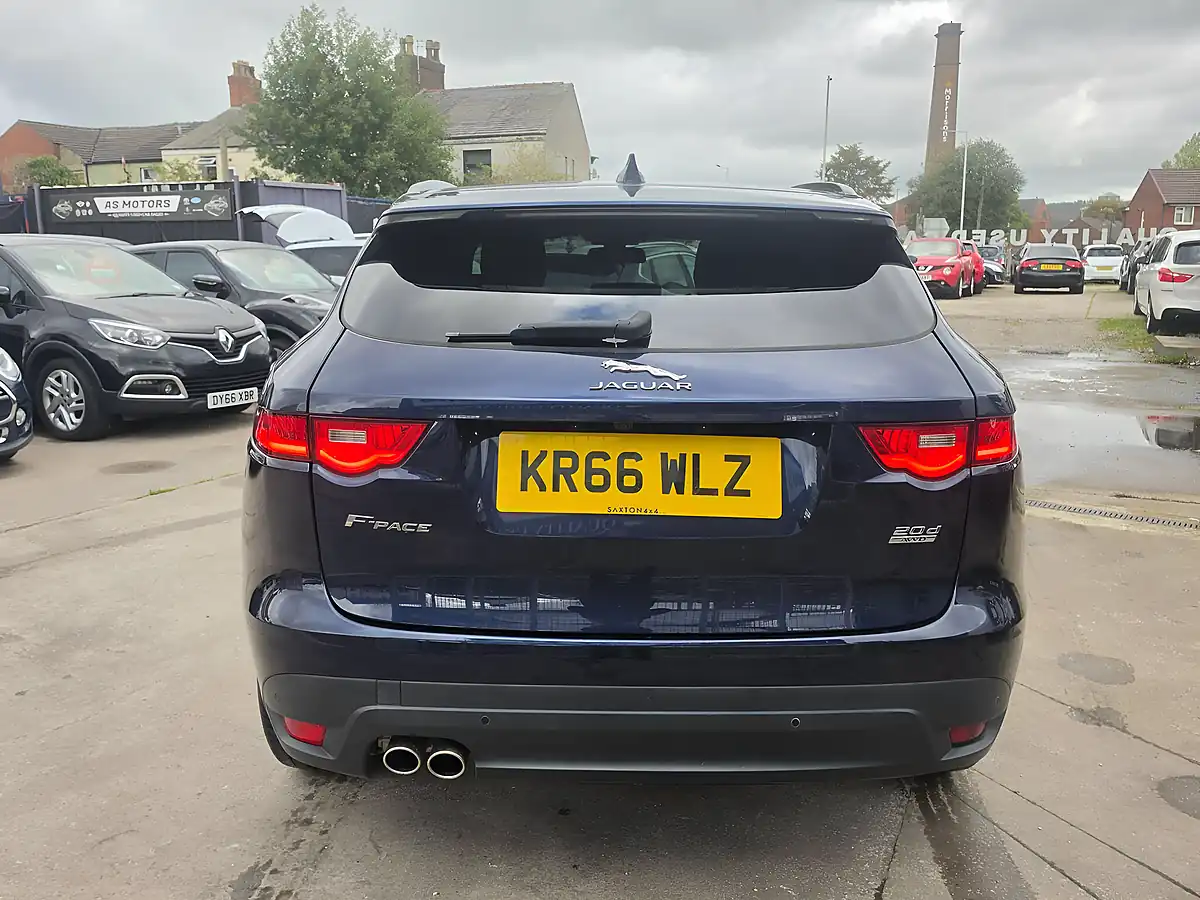 Used 2016 Jaguar F-Pace R-Sport Blue - Interior and Exterior details 6