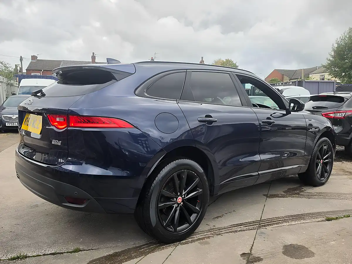 Used 2016 Jaguar F-Pace R-Sport Blue - Interior and Exterior details 7