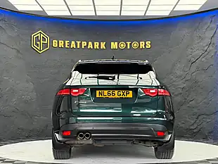 Used 2016 Jaguar F-Pace R-Sport Green - Interior and Exterior details 6