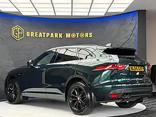 Used 2016 Jaguar F-Pace R-Sport Green - Interior and Exterior details 7