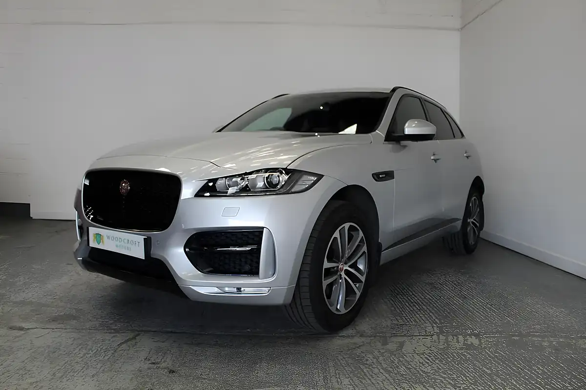 Used 2016 Jaguar F-Pace R-Sport Silver - Interior and Exterior details 2