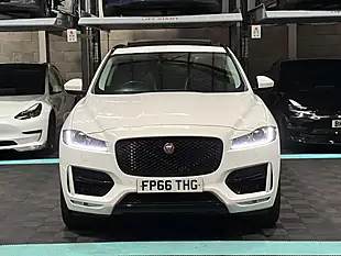 Used 2016 Jaguar F-Pace R-Sport White - Interior and Exterior details 4