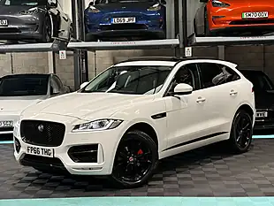 Used 2016 Jaguar F-Pace R-Sport White - Interior and Exterior details 5