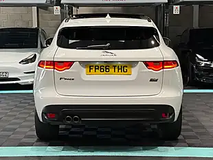 Used 2016 Jaguar F-Pace R-Sport White - Interior and Exterior details 8