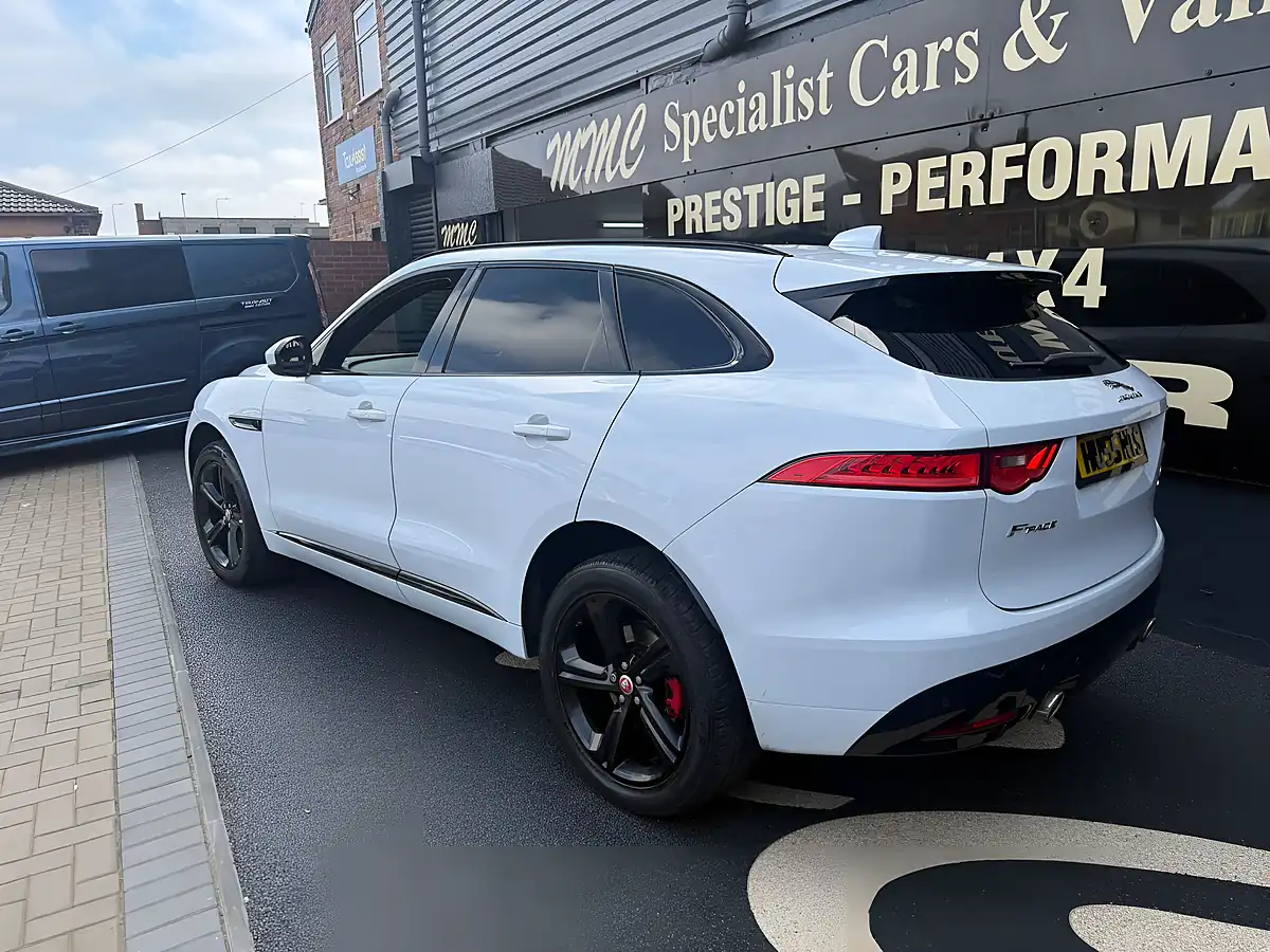 Used 2016 Jaguar F-Pace S Glacier White - Interior and Exterior details 4