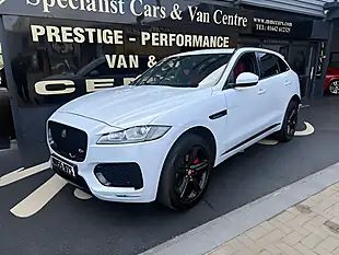 Used 2016 Jaguar F-Pace S Glacier White - Interior and Exterior details 6