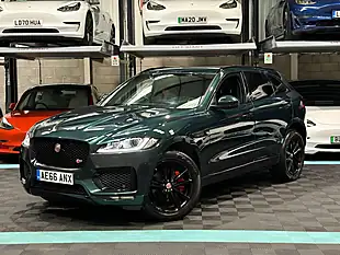 Used 2016 Jaguar F-Pace S Green - Interior and Exterior details 5