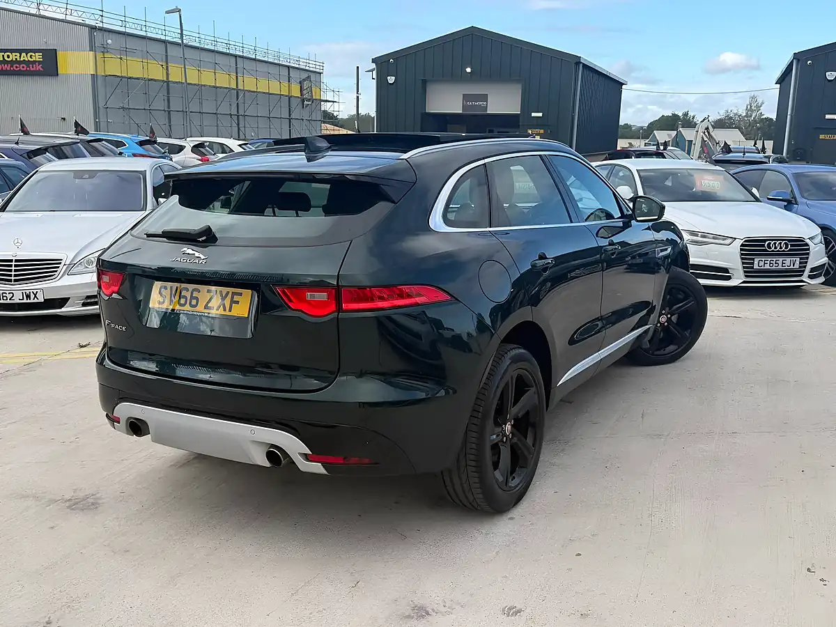 Used 2016 Jaguar F-Pace S Green - Interior and Exterior details 10