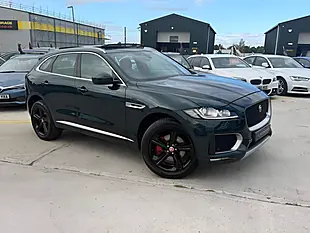 Used 2016 Jaguar F-Pace S Green - Interior and Exterior details 2