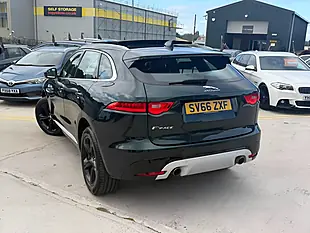 Used 2016 Jaguar F-Pace S Green - Interior and Exterior details 5