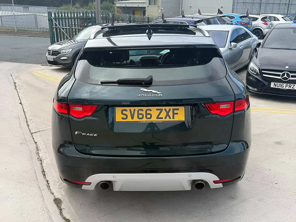 Used 2016 Jaguar F-Pace S Green - Interior and Exterior details 9