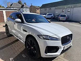 Used 2016 Jaguar F-Pace S White - Interior and Exterior details 3