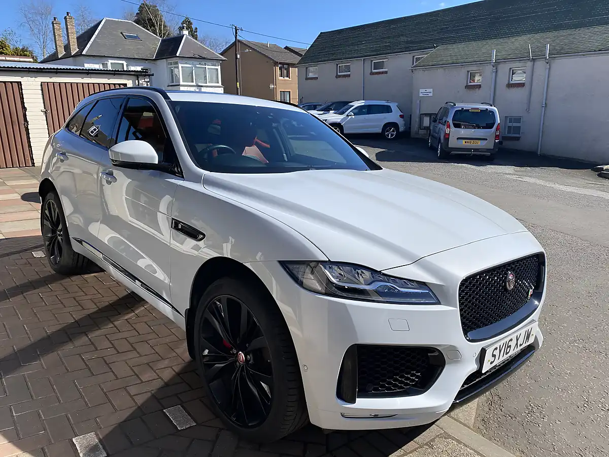 Used 2016 Jaguar F-Pace S White - Interior and Exterior details 3
