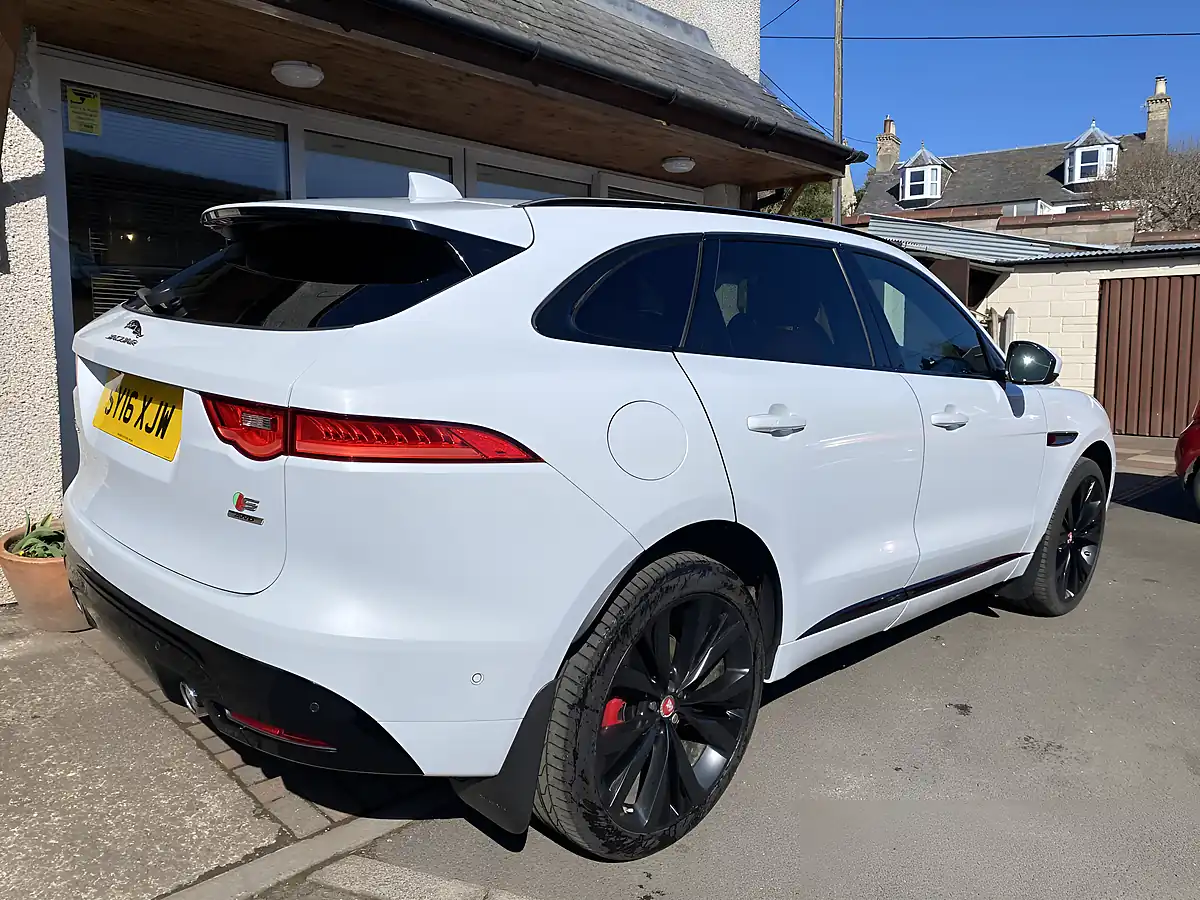 Used 2016 Jaguar F-Pace S White - Interior and Exterior details 8
